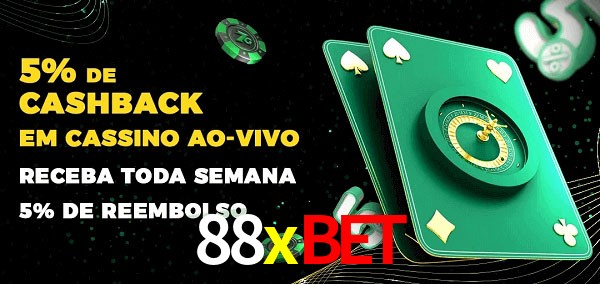 Promoções do cassino ao Vivo 88xbet